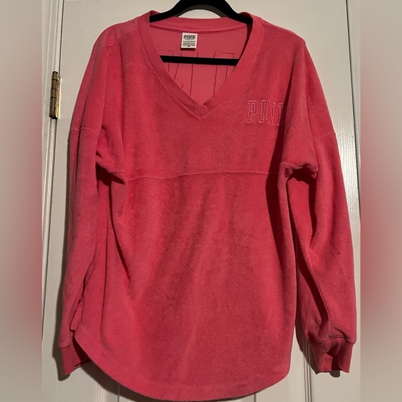 Pink terry top - Picture 1 of 2